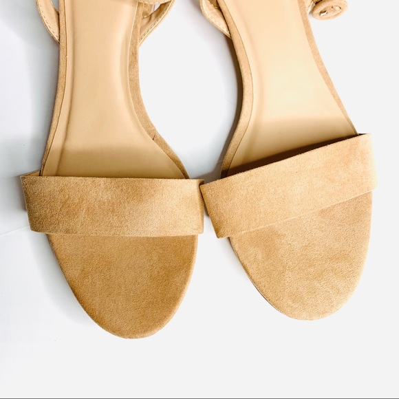 A New Day Sandal Low Heel Ankle Strap Tan Size 11 - Picture 3 of 5